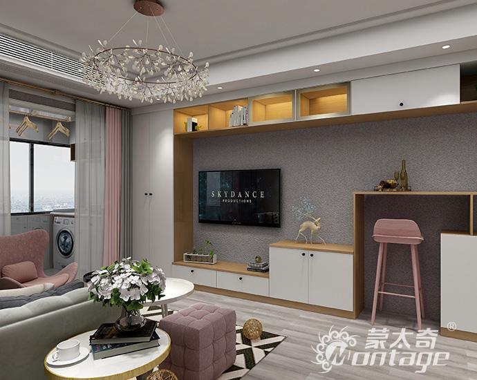 89㎡北歐兩居，硅藻泥有愛有溫度